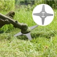 thumbnail image 5 of Paddsun Weed Eaters Replacement Blade, 2Pack Metal Blades For Electric Weed Eater Brush Cutter Grass Trimmer, 5 of 6