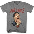 thumbnail image 1 of Evil Dead Ash Attack Graphite Heather Adult T-Shirt 5Xl, 1 of 2