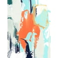 thumbnail image 2 of Vess, June Erica 15x18 White Modern Wood Framed Museum Art Print Titled - Graffiti Mambo II, 2 of 4