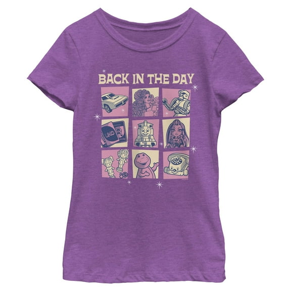 Girls Mattel Retro Classic Toys Back in the Day T Shirt