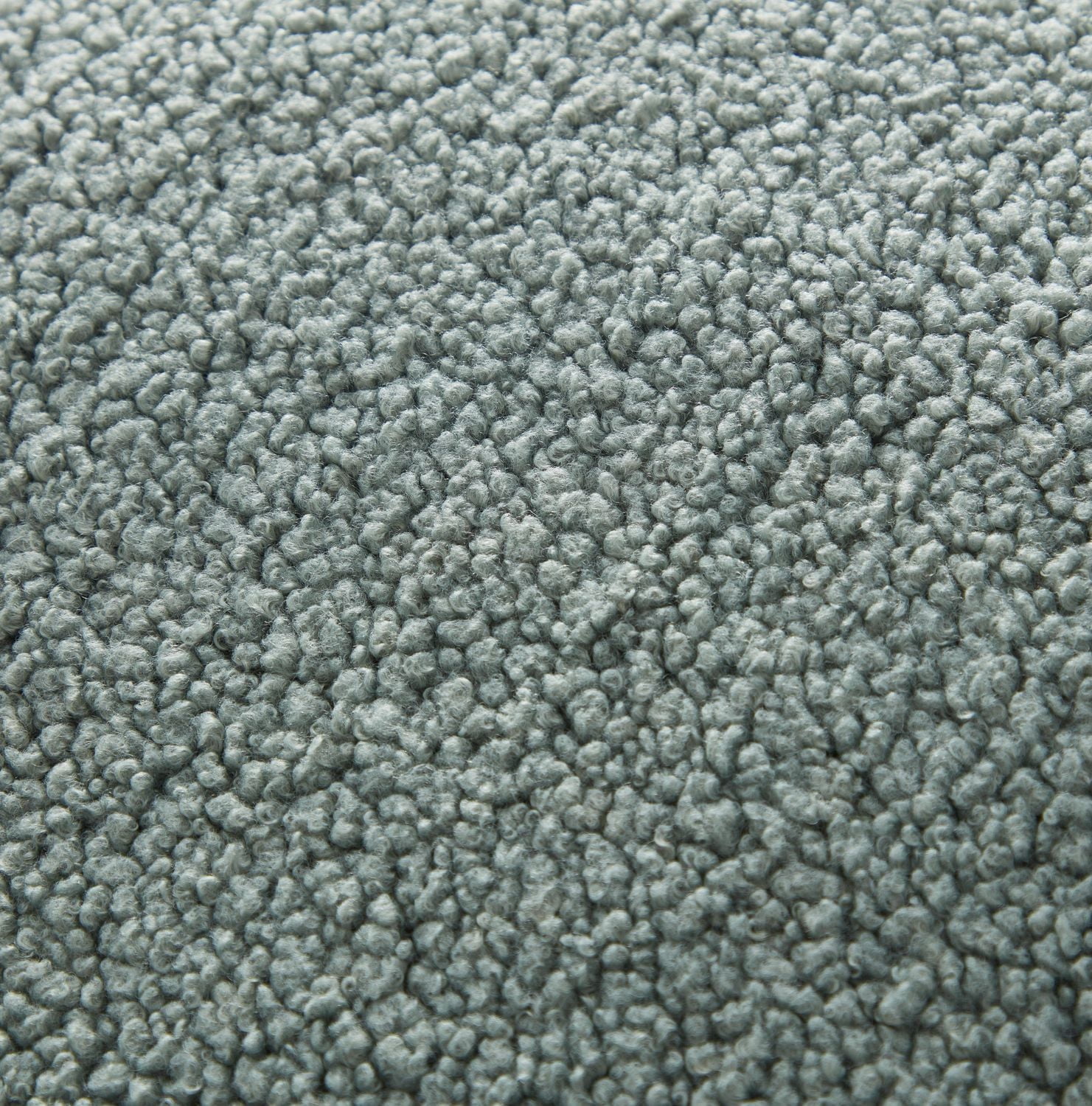 Mainstays Teddy Coussin Décoratif Rond, Gris