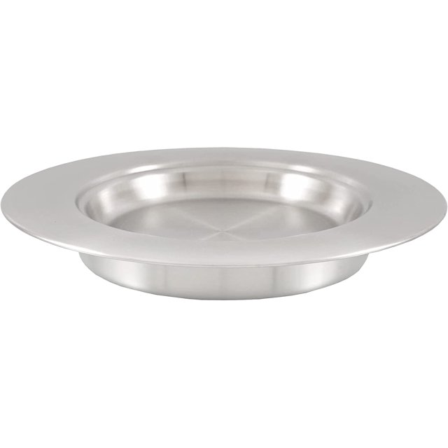 Mayur Export Stainless Steels Stainless Steel Stainless Steel Mayur Export Stainless Steel Communion Bread Trays for Churches Mayur Export Stainless Steel Communion Supplies (Silver Matte)