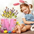 thumbnail image 4 of 2Pack Artificial Easter Spray Vine Pink Green with Pastel Easter Eggs and Spiral Picks, Decorative Spring Floral Stems-Easter Egg Twig Branches for Floral Arrangement - Centerpiece Wreath Decoration, 4 of 6
