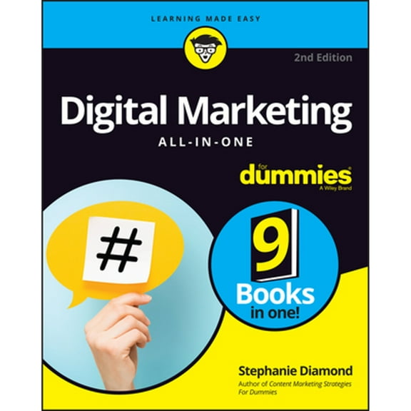 Pre-Owned Digital Marketing All-In-One for Dummies (Paperback) by Stephanie Diamond