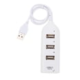 thumbnail image 1 of High Speed 4-Port USB 2.0 Hub with Cable, Mini USB Splitter with Power Adapter, Multiple Socket ,Powerful Charging, 1 of 7
