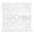 thumbnail image 1 of 1 Set Pegboard Shelf Organizer Pegboard Display Shelves Portable Wall-Mounted Rack, 1 of 8