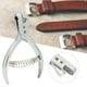 thumbnail image 4 of Perforadora de Cuero Profesional Herramienta de Perforación de Cuero para Cinturones Correas de Bolsos Y Más Perforadora de Cuero de Tela de Precisión Alicates de Incisión ANGGREK Otros, 4 of 8