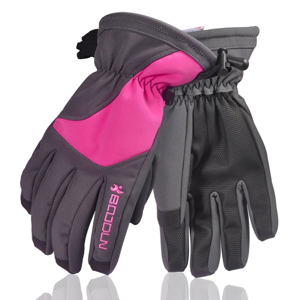 Full Finger Winter Warm Gloves Waterproof Paded Gloves for Men and Women Outdoor Windproof Snowproof Camping Hiking... by ZJchao01