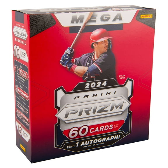2024 Panini Prizm Baseball Trading Cards Mega Box