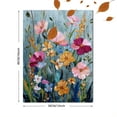 thumbnail image 3 of Textured Floral Impressionist Canvas Print, Wall Art for Living Room Bedroom Office Dining Room Entryway Boutique, 3 of 8