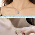 thumbnail image 5 of NICKSUN 2 in 1 Four Leaf Clover Charm Lucky Necklace Heart Crystal Pendant Necklace Link Valentine's Day Jewelry Gift for Women, 5 of 9