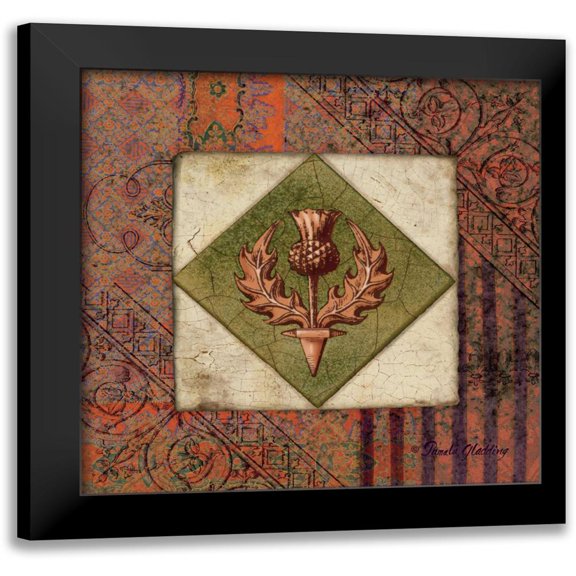 Gladding, Pamela 12x12 Black Modern Framed Museum Art Print Titled - Olive Archivae