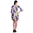 thumbnail image 4 of Moomaya Robe Courte Imprimée pour Femmes, Manches Évasées, Coupe Droite, Robes pour Femmes, Vêtements d'Été Décontractés, 4 of 6