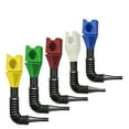 thumbnail image 2 of Retractable Auto Fuel Funnel, 5 Pcs Plastic Flexible Draining Tool Funnel for Cars and Motorcycles, Automotive Wide Mouth Snap Funnel for Engine Oil, Liquid, Diesel, Gasoline and More (5Colors), 2 of 8