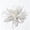 White, variant on UNLLLL Pearl Embellished Large Crystal Flower Hair Clip, Feather Lace Floral Barrettes, Bridal Wedding Hair Accessory, for Daily Travel and Special Occasions (White)