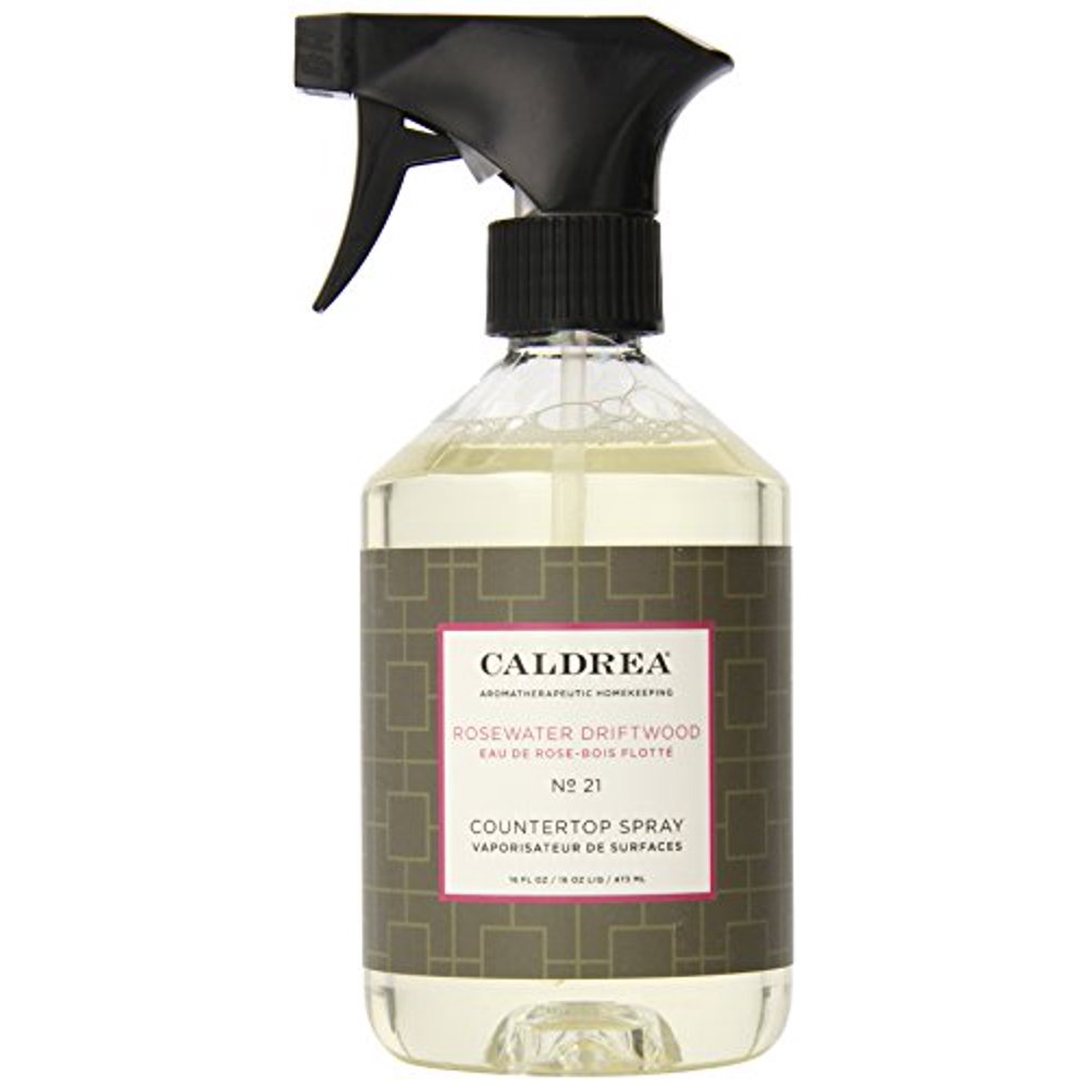 Caldrea Rosewater Driftwood, Countertop Spray, 16 Ounce