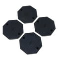 thumbnail image 4 of Set Of 4 Black Rubber Arm Pads Lift For Car Auto Truck Hoist Replacement s - Black,, 4 of 6