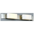 thumbnail image 6 of Wac Lighting Ws-20624 Dice 2 Light 24" Wide Integrated Led Bathroom Vanity Light - Nickel, 6 of 7