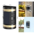 thumbnail image 2 of ¡Campaña con descuento!Luz de pared solar decoración al aire libre jardín patio hogar luz de pared impermeable arriba y abajo luminosa luz de pared decorativa al aire libre, 2 of 2