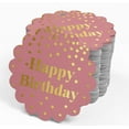thumbnail image 4 of Inkdotpot Pack Of 50 Real Gold Foil Paper Tags Happy Birthday Favor Hang Tags, 4 of 7