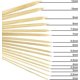 thumbnail image 2 of Double Ended Bamboo Knitting Needle Set, for Beginners and Professionals, 80 Pieces (16 Sizes X 5 Units), 2mm to 12mm, 25cm, with Canvas Storage Bag, 2 of 3
