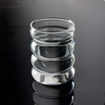 thumbnail image 3 of Rongfmy 2X Coffee Juice Drinking Glasses Glass Cup Milk Water Mug Cups Gift Transparent, 3 of 9