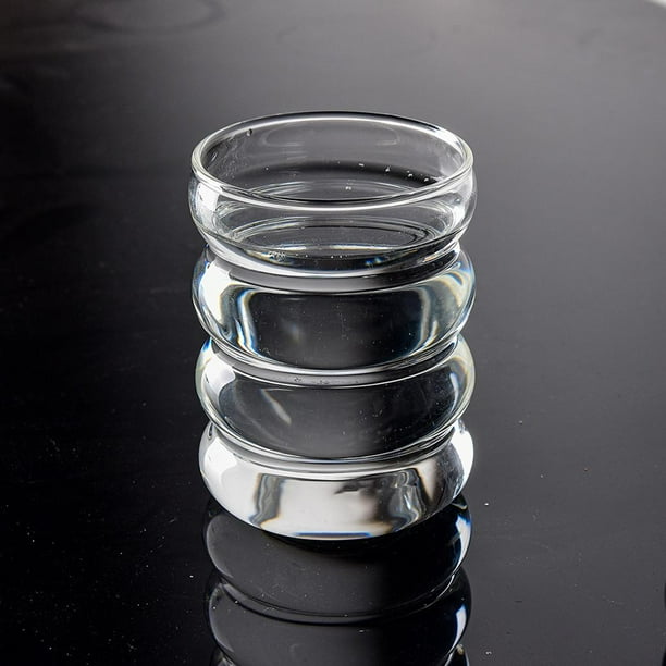 Floreros Botella de Agua Creativa Forma de Taza de Cerveza Resistente Al Calor Taza de Té Té en hogar Vasos de Transparente BLESIY Taza para beber