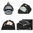 thumbnail image 7 of AOTIAN Mini Nylon Women Backpacks Casual Lightweight Small Daypack Black, 7 of 7