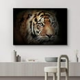 thumbnail image 2 of Wall26 Canvas Print Wall Art Bengal Tiger Portrait Nature Wilderness Photography Realism Modern Art Decora Multicolor Rustic Unframed Artwork for Bedroom - 24"x36", 2 of 5
