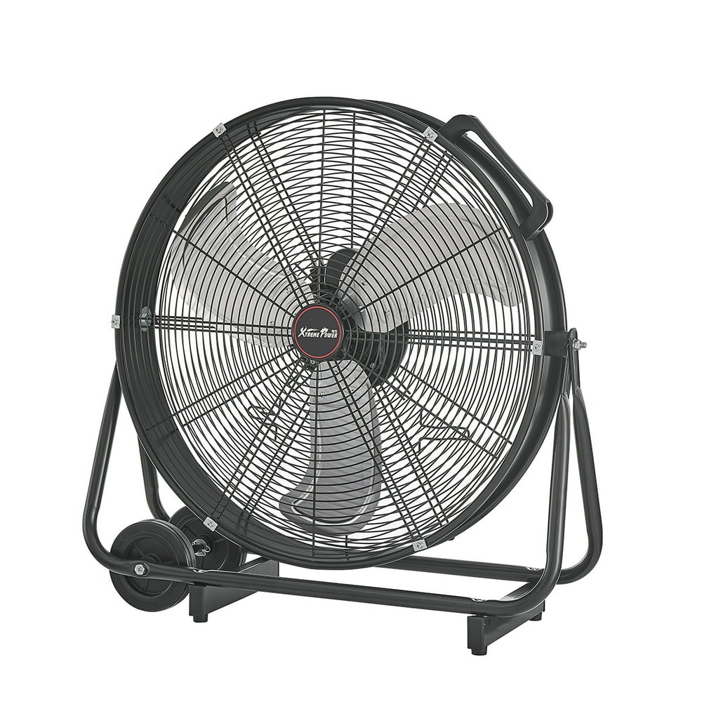 High Velocity Floor Fan Electric Industrial Shop and Home Fan, 24