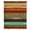 Teal, Orange, Brown, variant on Orange Teal Wooden Sheer Curtains 108" Extra Long for Living Room, Farmhouse Striped Modern Art Light Filtering Privacy Drapes, Breathable Semi Sheer Window Treatment for Floor to Ceiling Window
