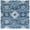 Blue/Ivory, variant on SAFAVIEH Brentwood Zharko Oriental Area Rug, 4' x 6', Grey/Light Grey