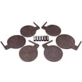 thumbnail image 6 of BFO AR500 6" x 3/8" Dueling Steel DIY Shooting Tree Target Paddles Kit W/ Tubes, 6 of 6