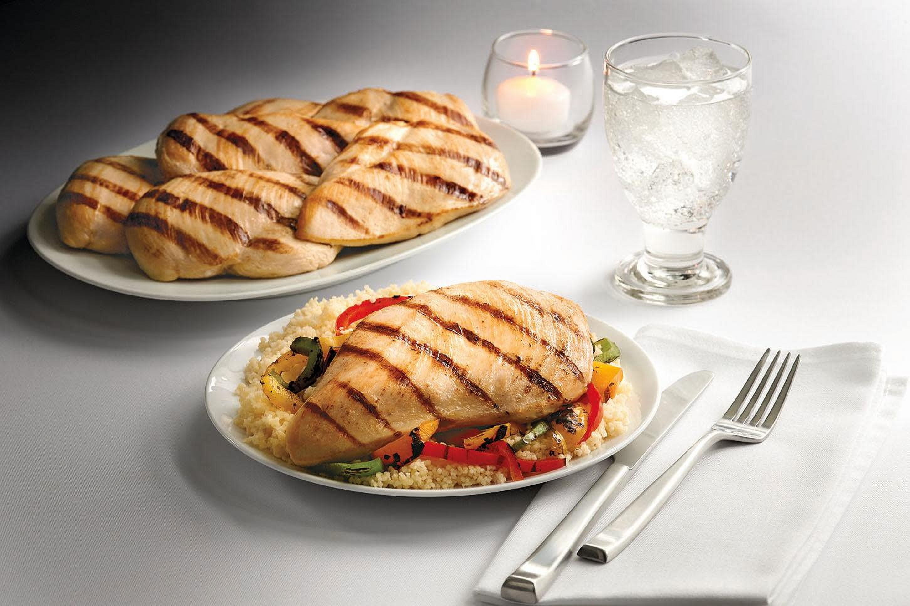 Freshness Guaranteed Thin-Sliced Boneless Skinless Chicken Breasts, 1.4 - 2.8 lb Tray