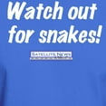 thumbnail image 3 of CafePress - Watch Out For Snakes! - Men's Classic Graphic Cotton T-Shirt, 3 of 4