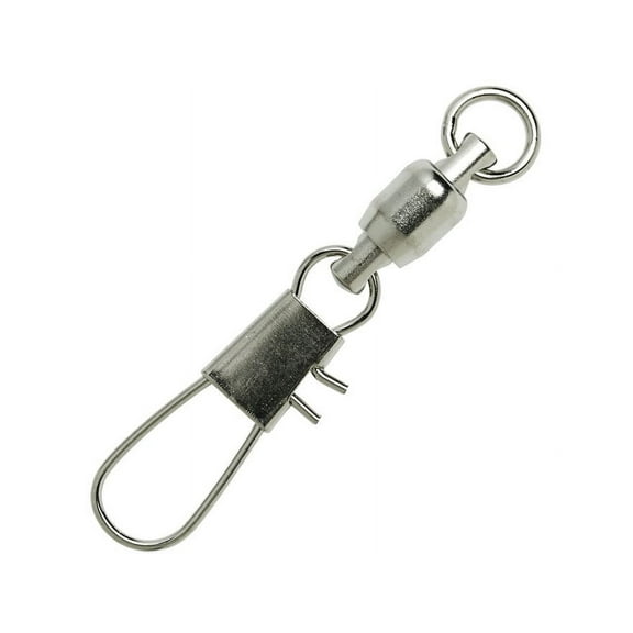 Eagle Claw Lazer Ball Bearing Swivel Interlock #2 Nickel