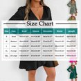 thumbnail image 3 of Ruimatai Women's V-Neck Tie-Waist Ruffled Hem Long Sleeve Dress, Summer Casual Solid Color Wrap Dress, Elegant Puffed Sleeve Party Dress for Cocktail Date Night, 3 of 7