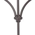 thumbnail image 4 of Grafton Complete Metal Bed and Steel Support Frame with Prominent Scrollwork and Decorative Castings, Rusty Gold Finish, Twin, 4 of 8