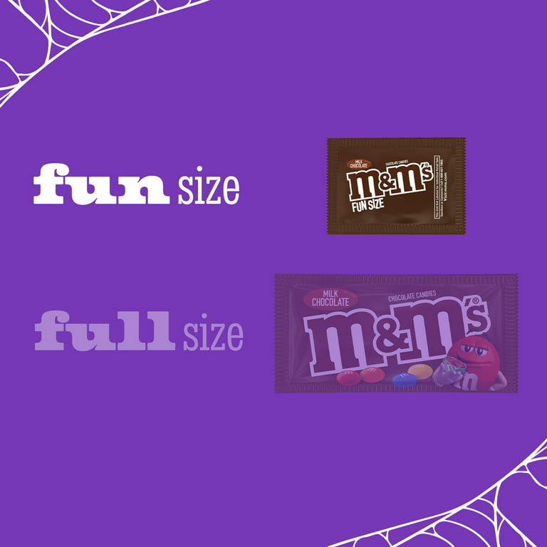 M&M's Milk Chocolate Fun Size Chocolate Candies - 10.53 oz