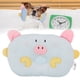 thumbnail image 3 of Almohada con forma de Animal de cerdo de dibujos animados, almohadas para dormir para perros y gatos, protección de la columna Cervical, Bleu, 3 of 5