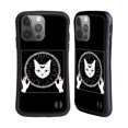 thumbnail image 1 of Head Case Designs Officially Licensed Haroulita Magick - Tarot - Mystical Cat And Moon Hybrid Case Compatible with Apple iPhone 14 Pro, 1 of 7