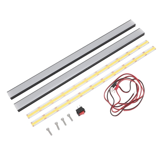 Tira De Luz LED Para Impresora 3D, Kit De Luz LED Para Impresora 3D Amigable Con Los Ojos De 24 V, 2 Piezas, 2 Colores Para Actualización