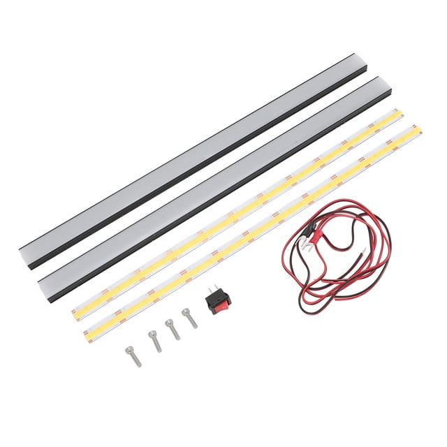 Tira De Luz LED Para Impresora 3D, Kit De Luz LED Para Impresora 3D Amigable Con Los Ojos De 24 V, 2 Piezas, 2 Colores Para Actualización