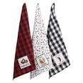 thumbnail image 1 of Christmas Kitty Embellished Dishtowel - Set of 3, 1 of 1