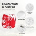 thumbnail image 6 of Lsque Saying Ho Ho Ho Printed Women's Running Shorts with Liner Pockets,Elastic Quick Dry Workout Athletic Gym Yoga Shorts,Womens High Waist Shorts-Large, 6 of 9