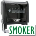 thumbnail image 1 of Large Self-Inking Smoker Stamp, Trodat Printy 4913, Press and Print Stamping, Impression Size 7/8" x 2-1/4", Up to 10,000 Impressions - Green Ink, 1 of 10