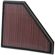 K&N Performance High-Flow Engine Air Filter: Washable, Multi-Layer Protection, Engineered to Boost Horsepower, 33-2496