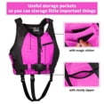 thumbnail image 7 of Swim Jacket for Adults, Floating Life Vest with Adjustble Safety Straps, Buoyancy Aid Swimwear for Swimming Surfing Sailing Canoeing, 7 of 7