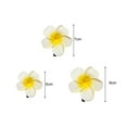thumbnail image 5 of Tnobhg 2Pcs Women Hair Pins Flower Decor Anti-slip Design Hair Clip Bang Side Hairpins Headwear Hair Decoration, 5 of 7