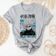 thumbnail image 4 of Camiseta Satoru de Gojo jujutsu kaisen para mujer, camiseta harajuku para mujer, ropa de manga 2000s y2k, 4 of 5